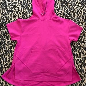 Super cute short sleeve hoodie